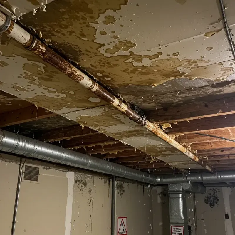 Ceiling Water Damage Repair in Bedford, NH